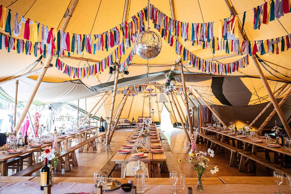 Tipi interior