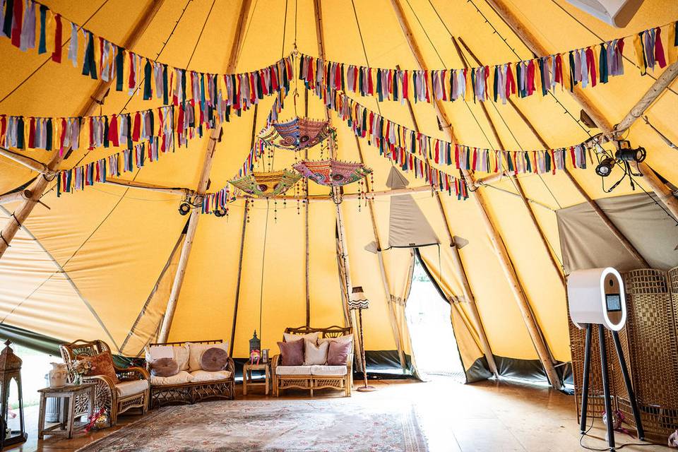 Tipi interior