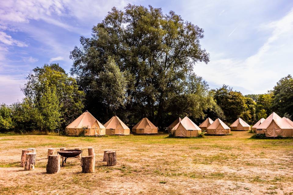 20 Glamping Tents