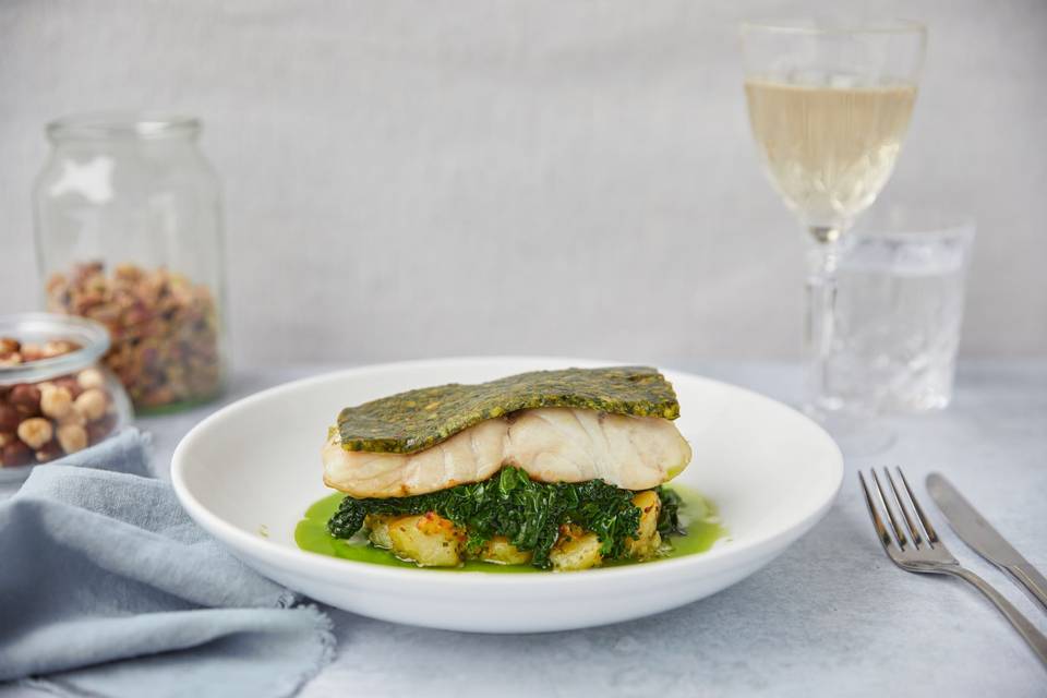 Herb Crusted Hake