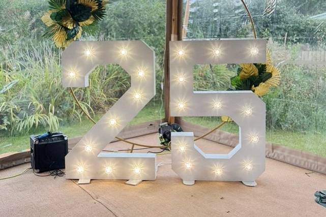 Birthday lighting