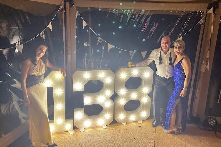 LED number lights