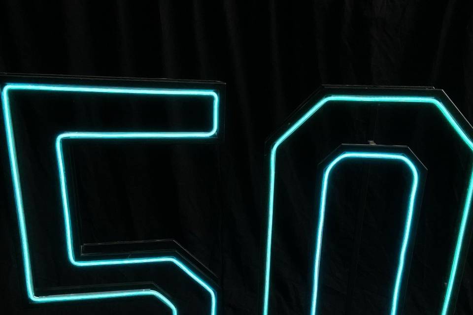 Neon numbers