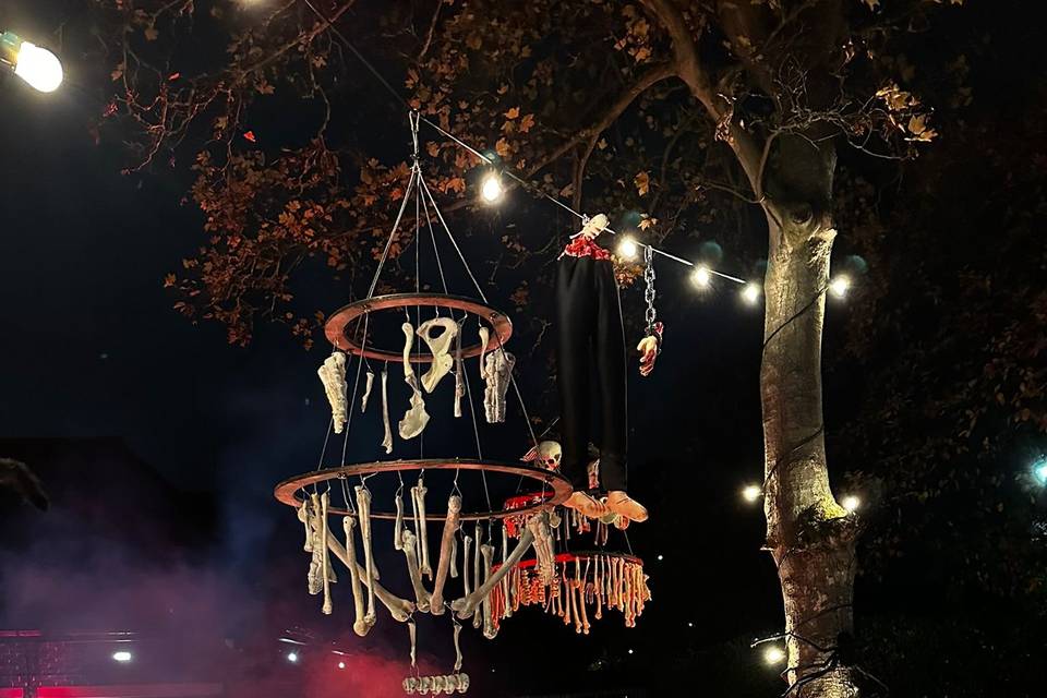 Festoon, uplighting
