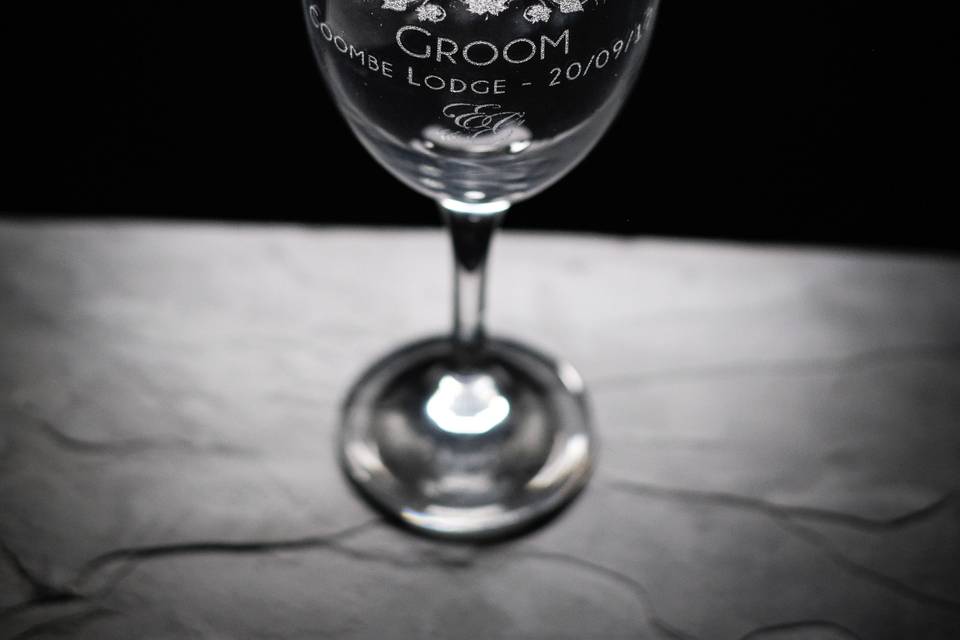 Laser Engraved Glassware