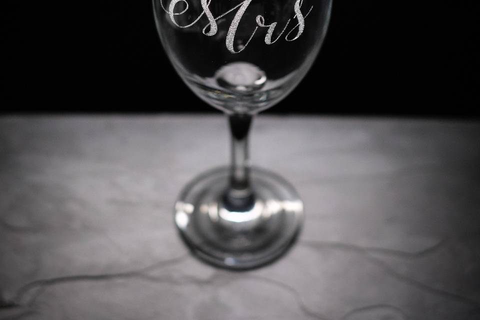 Laser Engraved Glassware