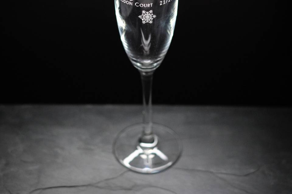 Laser Engraved Glassware