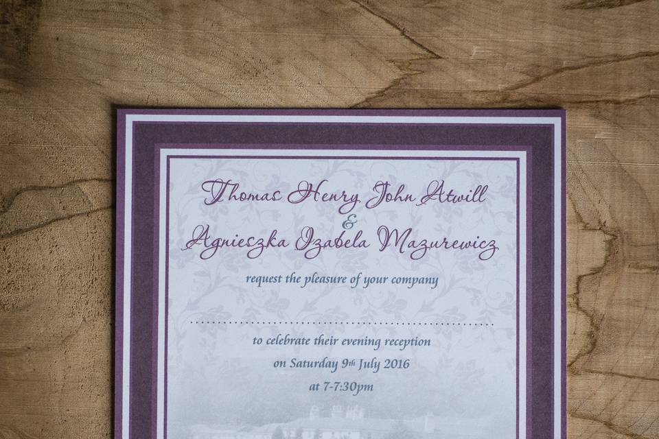 Printed Invite