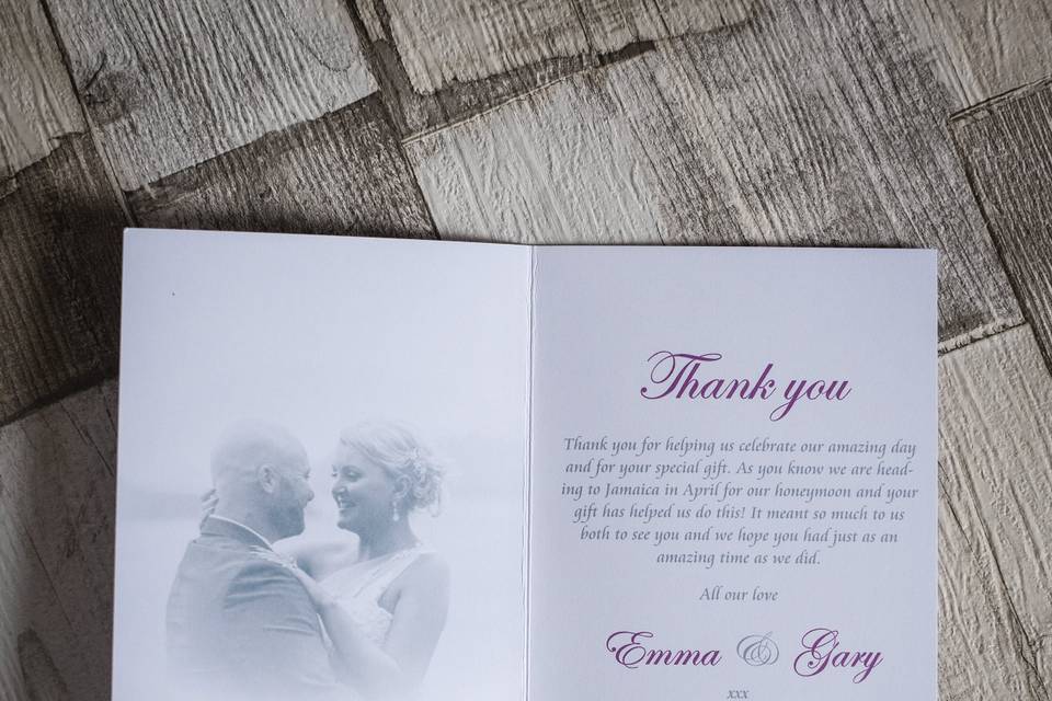 Thank You Card