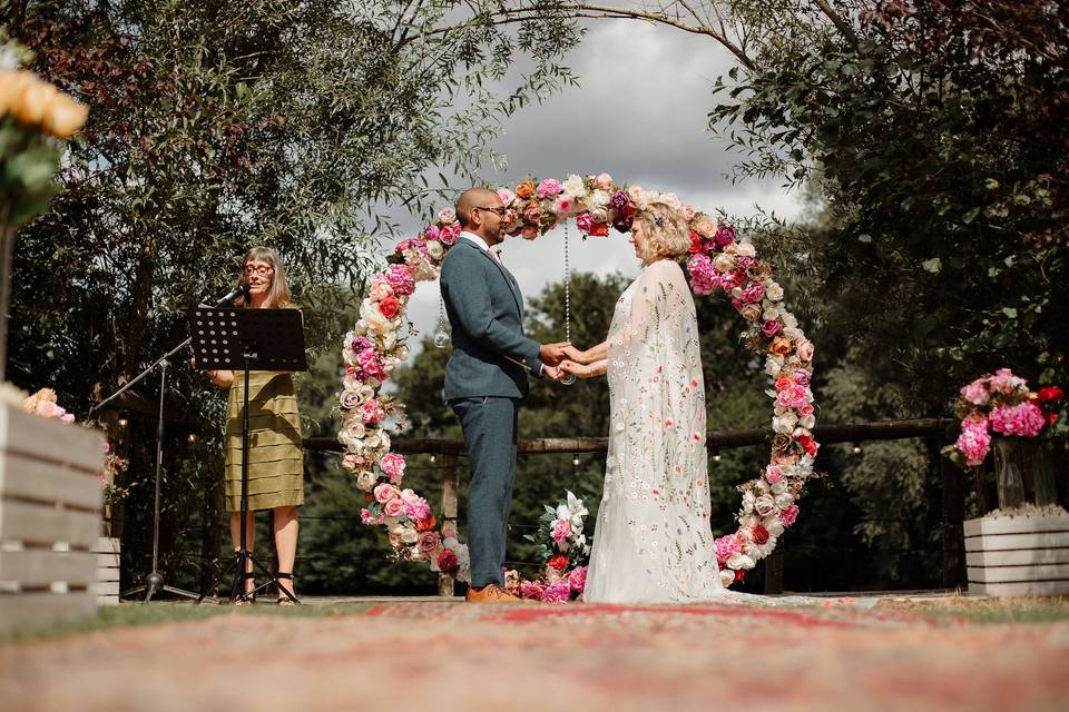 Exchanging vows