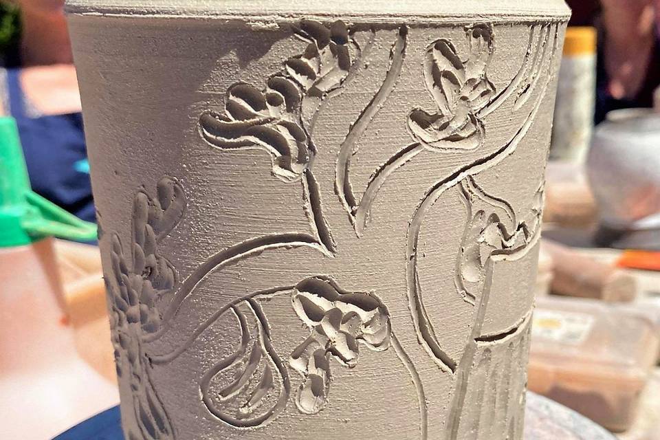 Carving design.