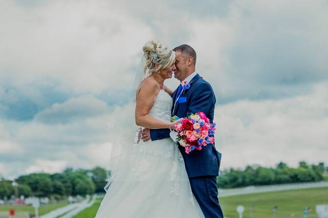 Race course wedding