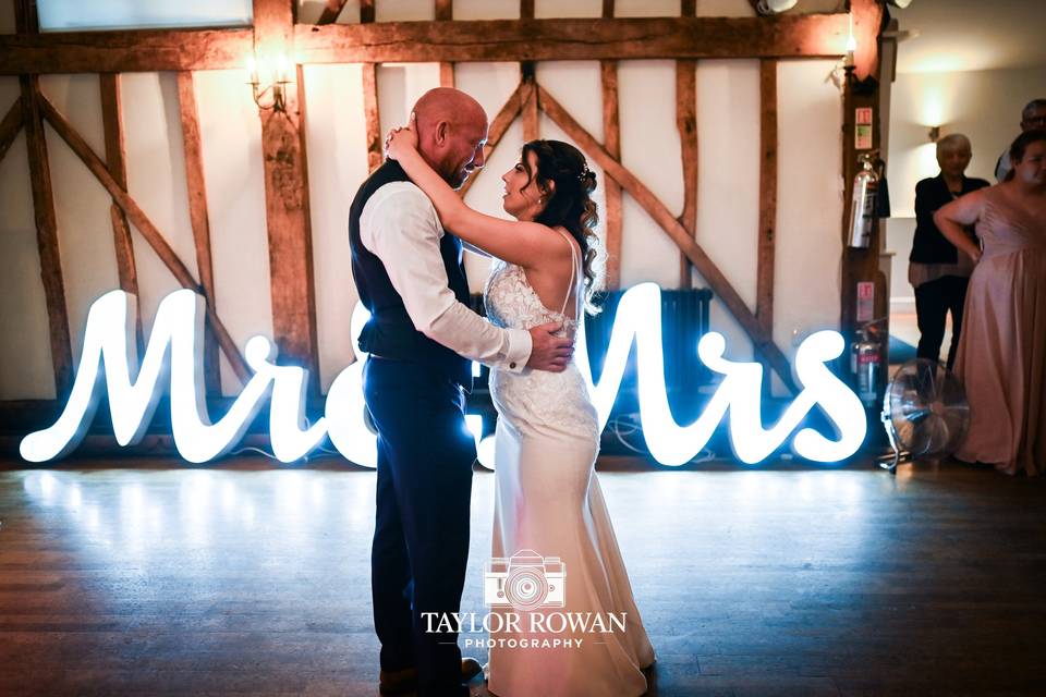 1st dance