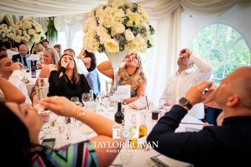 Taking a shot