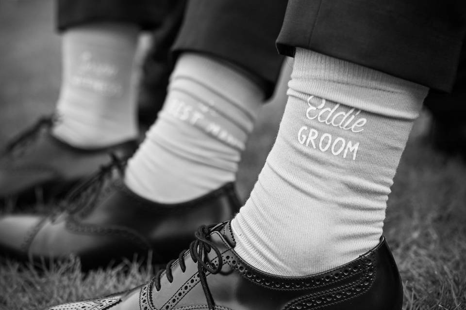 Grooms men extra touch
