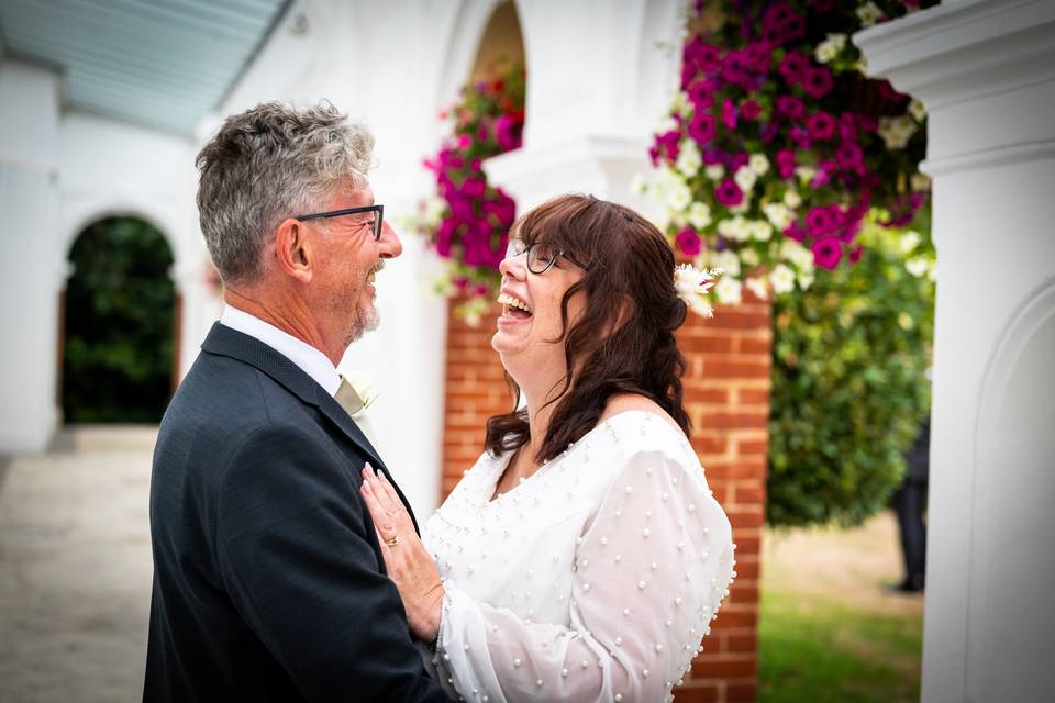 Bride and Groom portraits