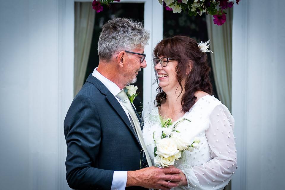 Bride and Groom portraits