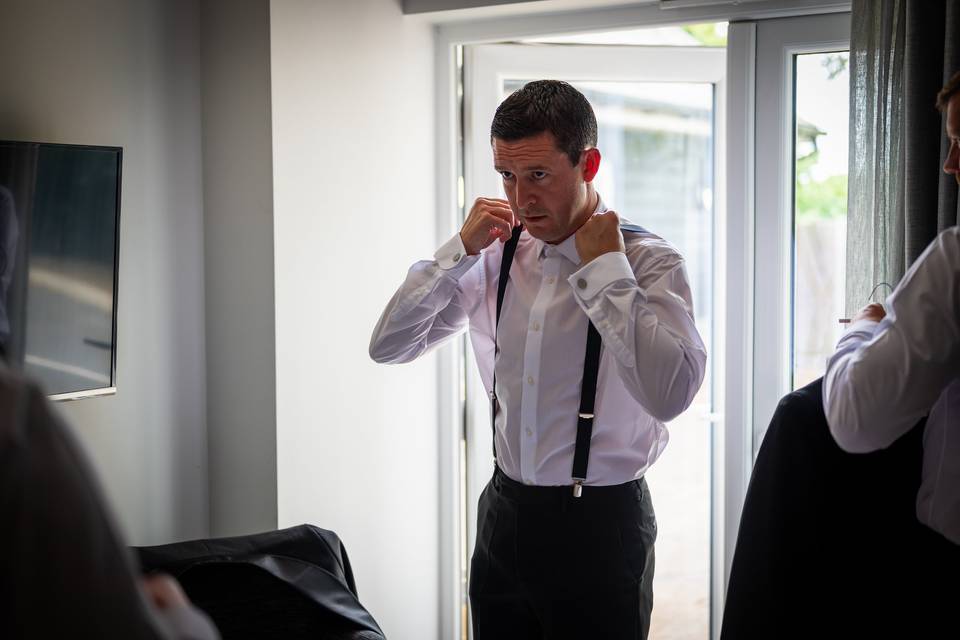 Groom prep