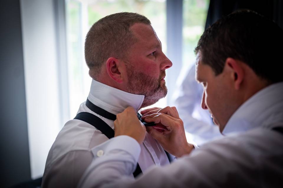 Groom prep