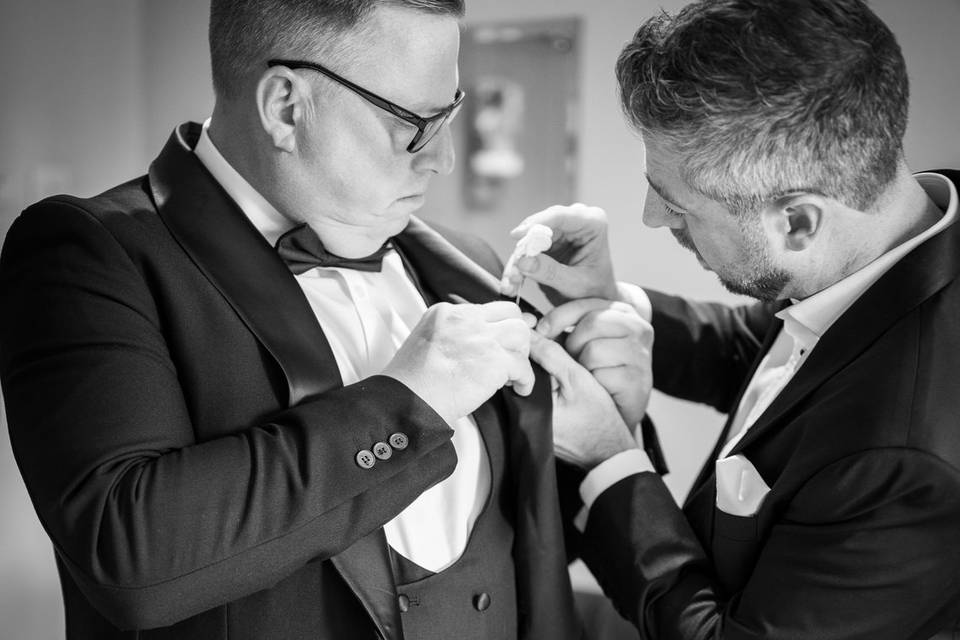 Groom prep