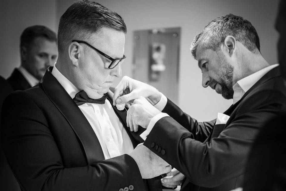 Groom prep