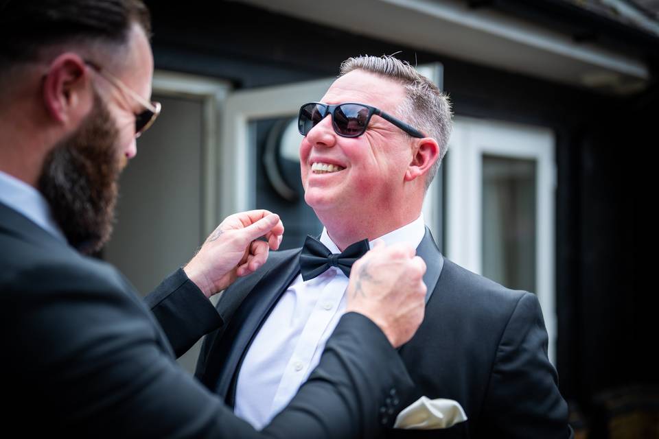 Groom prep