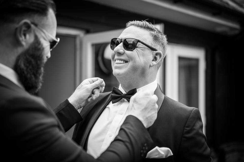 Groom prep