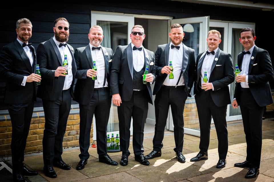 Groom prep