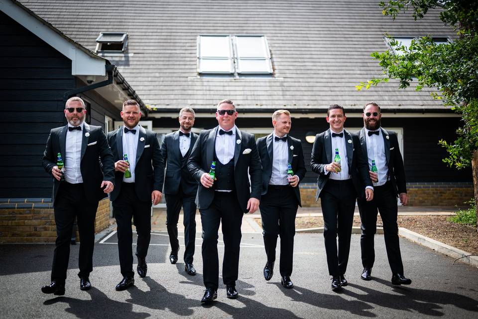 Groom prep