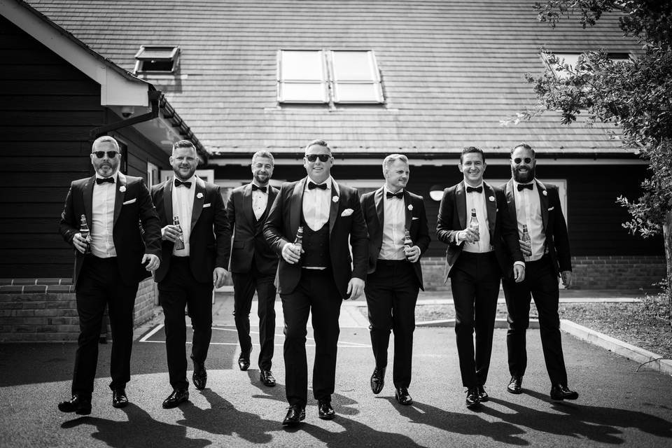 Groom prep