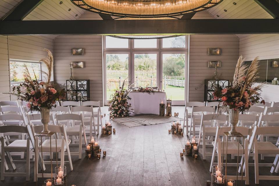 Indoor Ceremony Room