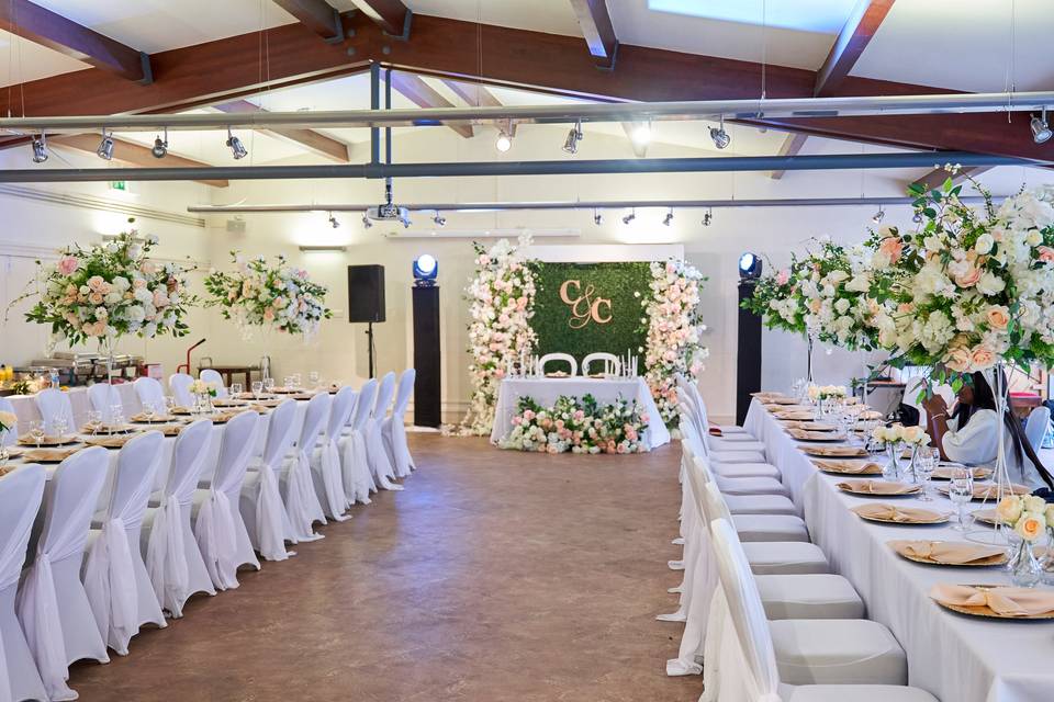 Wedding Reception Room w