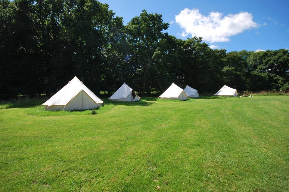 Ridge Farm Camping Area & Bell Tents