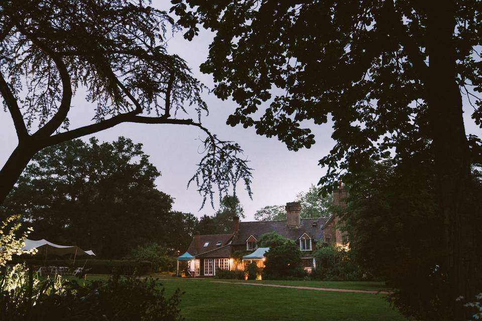 Farmhouse at Night