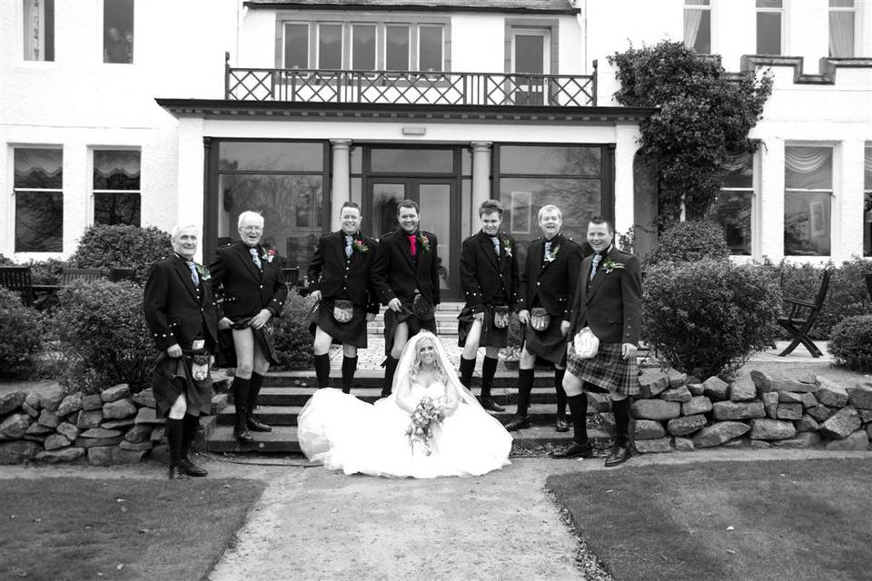 Bride with Kilts