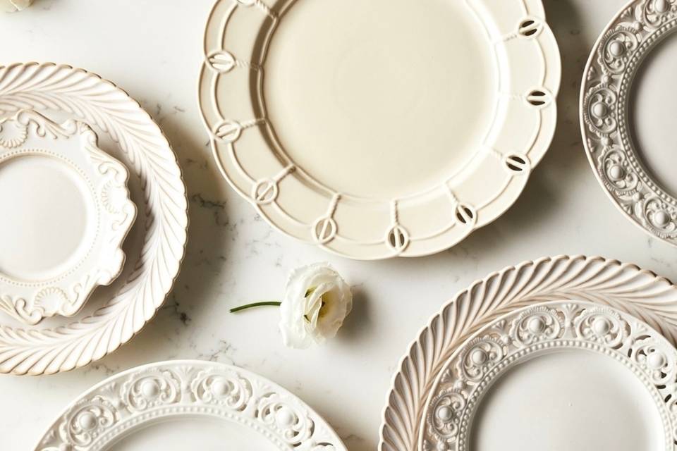 Cream Grace Crockery