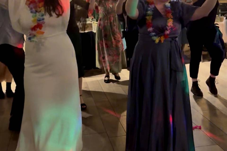 Bride Dancing in Oxford