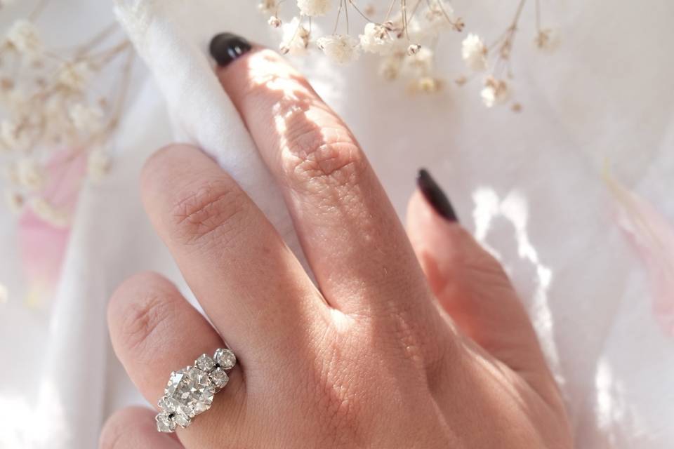 OEC Diamond Engagement Ring