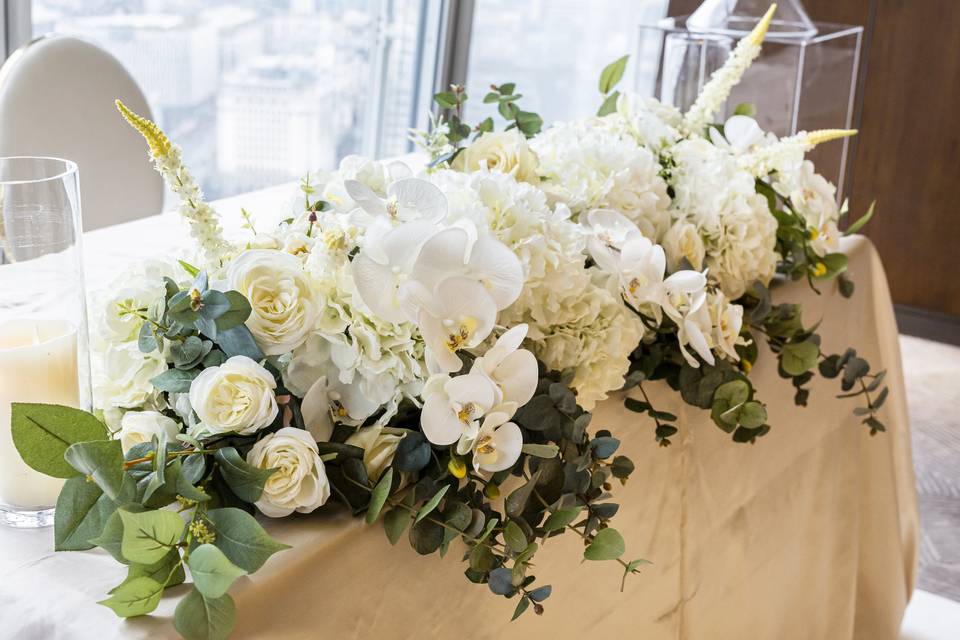 The Shard - Top table display