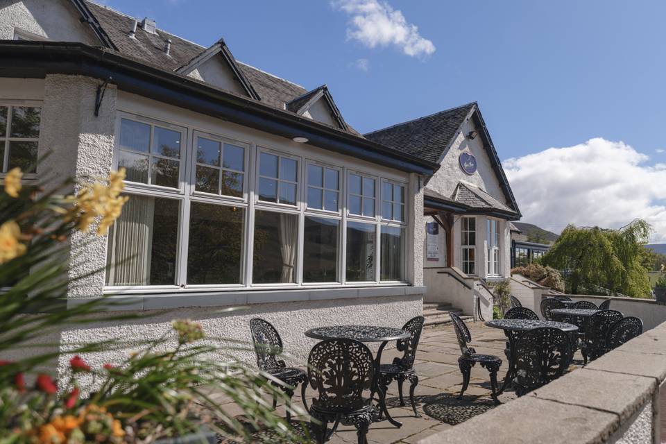 Outside seating
