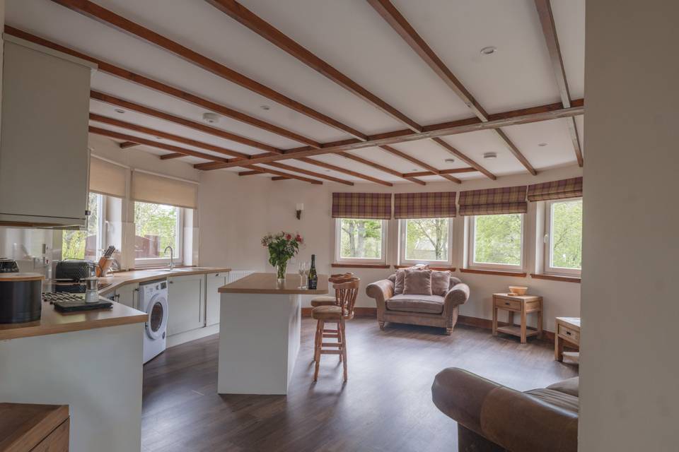 Rounded kitchen