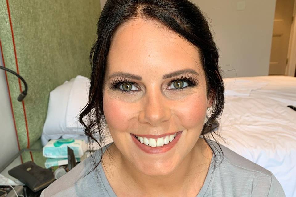 Bridesmaids makeup