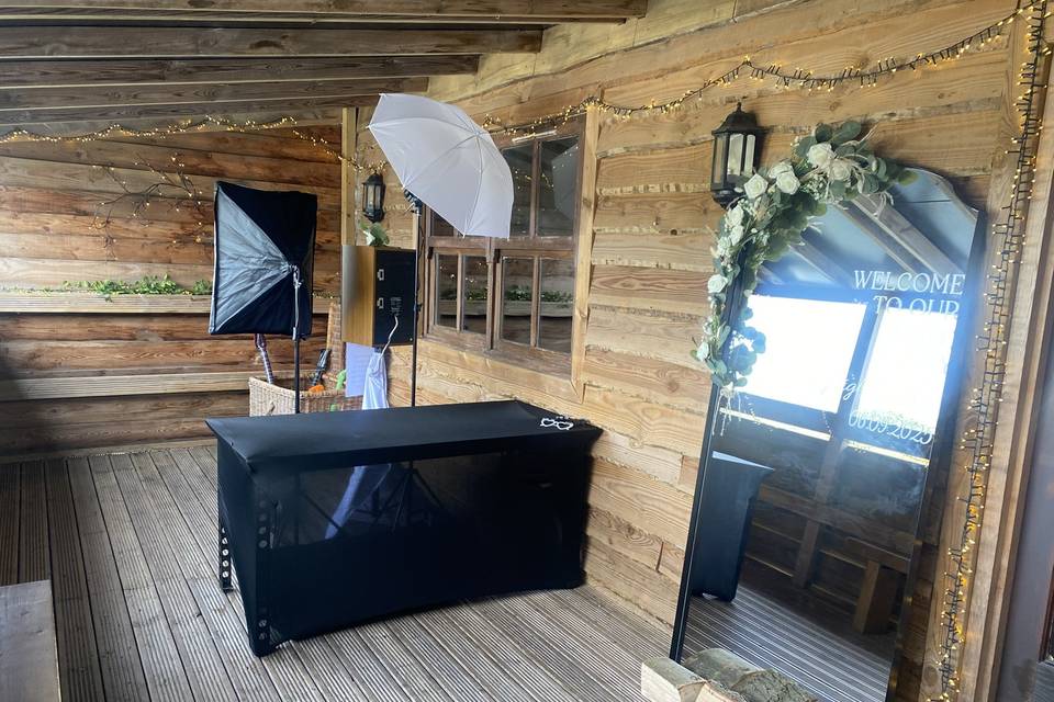 Our Custom Photo Booth