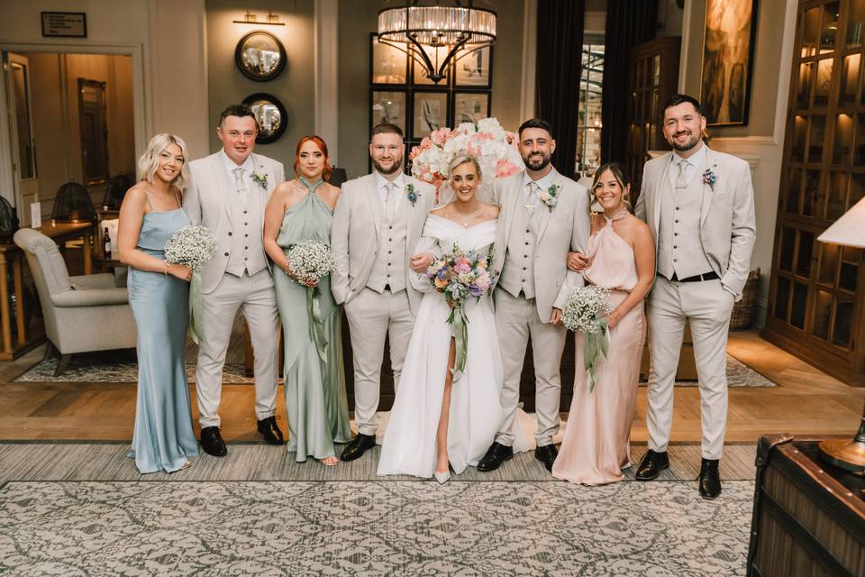 Bridesmaids and Groomsmen