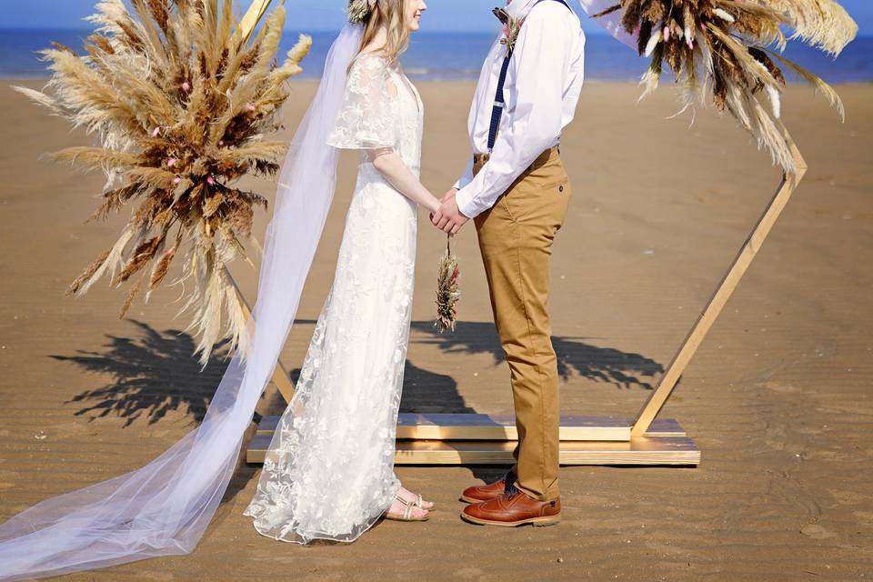 Beach wedding