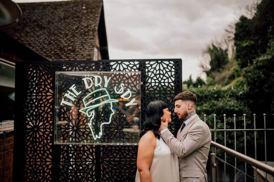 Roof Terrace Backdrop