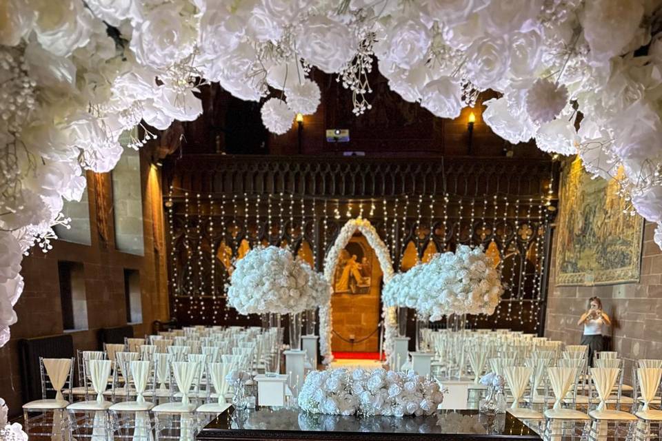 Wedding at Peckforton Castle