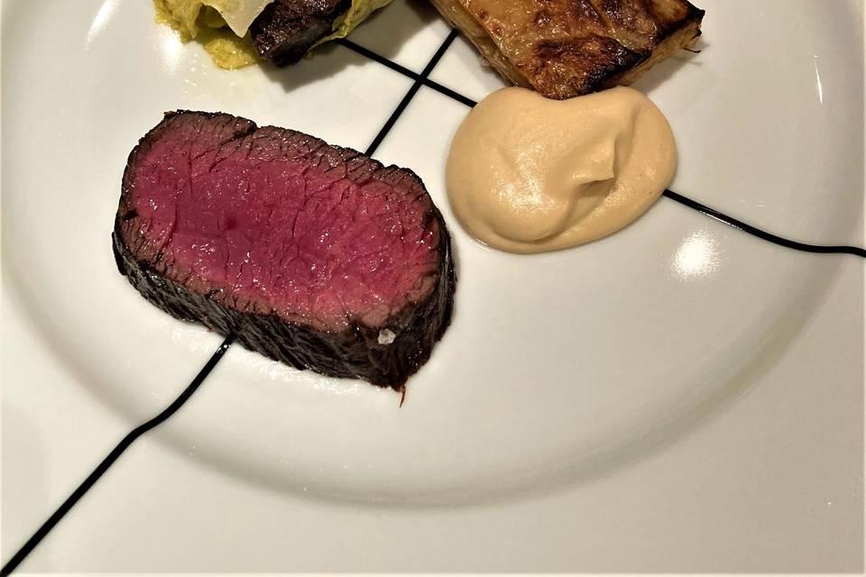 Beef, parsnip, cabbage