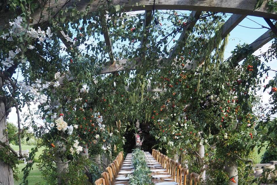 Woodland tablescape