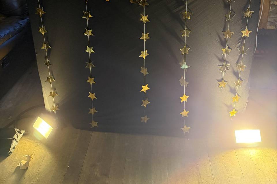 Personalised DJ booth